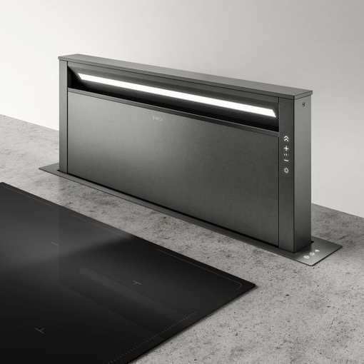Elica Getup 90cm Downdraft Extractor Hood in Cast Iron