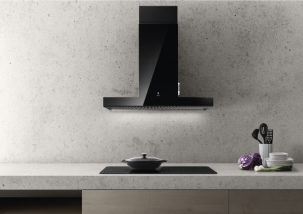 Elica Haiku 120cm Wall Extractor Hood in Black