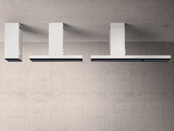 Elica Haiku 180cm Island Extractor Hood in Black