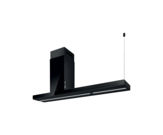 Elica Haiku 180cm Island Extractor Hood in Black