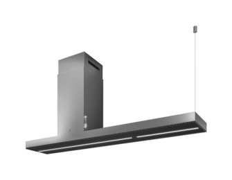Elica Haiku 180cm Island Extractor Hood in Stainless Steel