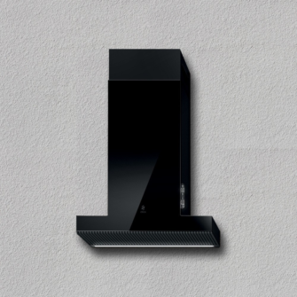 Elica Haiku 60cm Wall Extractor Hood in Black