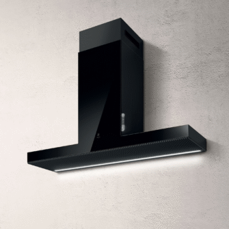 Elica Haiku 90cm Wall Extractor Hood in Black