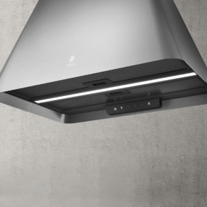 Elica Ikona Light RC 60cm Island Extractor Hood in Stainless Steel