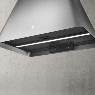 Elica Ikona Light RC 60cm Island Extractor Hood in Stainless Steel