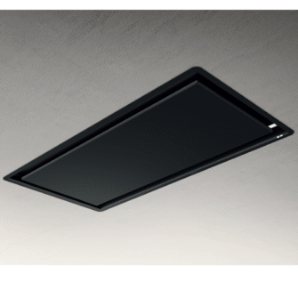 Elica Illusion Plus H16 100cm Ceiling Extractor Hood in Black