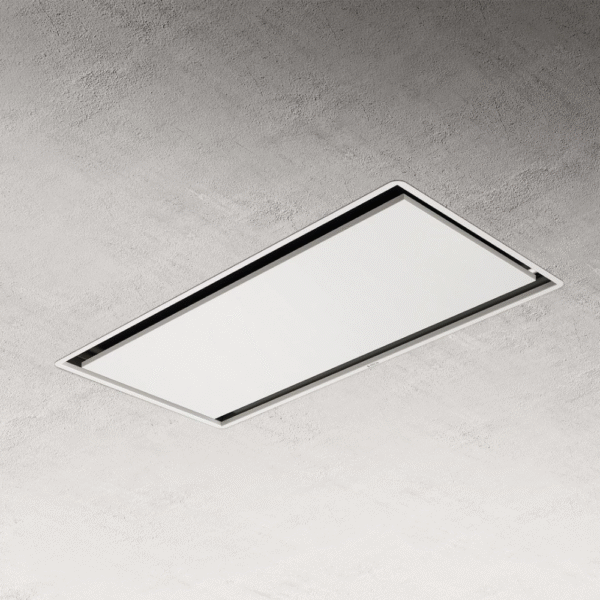 Elica Illusion Plus H16 100cm Ceiling Extractor Hood in White