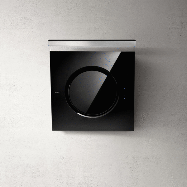 Elica IO 80cm Wall Mount Cooker Hood in Black