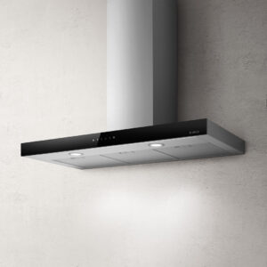 Elica Joy 90cm Wall Extractor Hood in Black-2