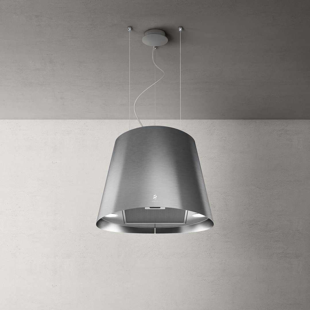 Elica Juno RC 50cm Island Extractor Hood in Stainless Steel