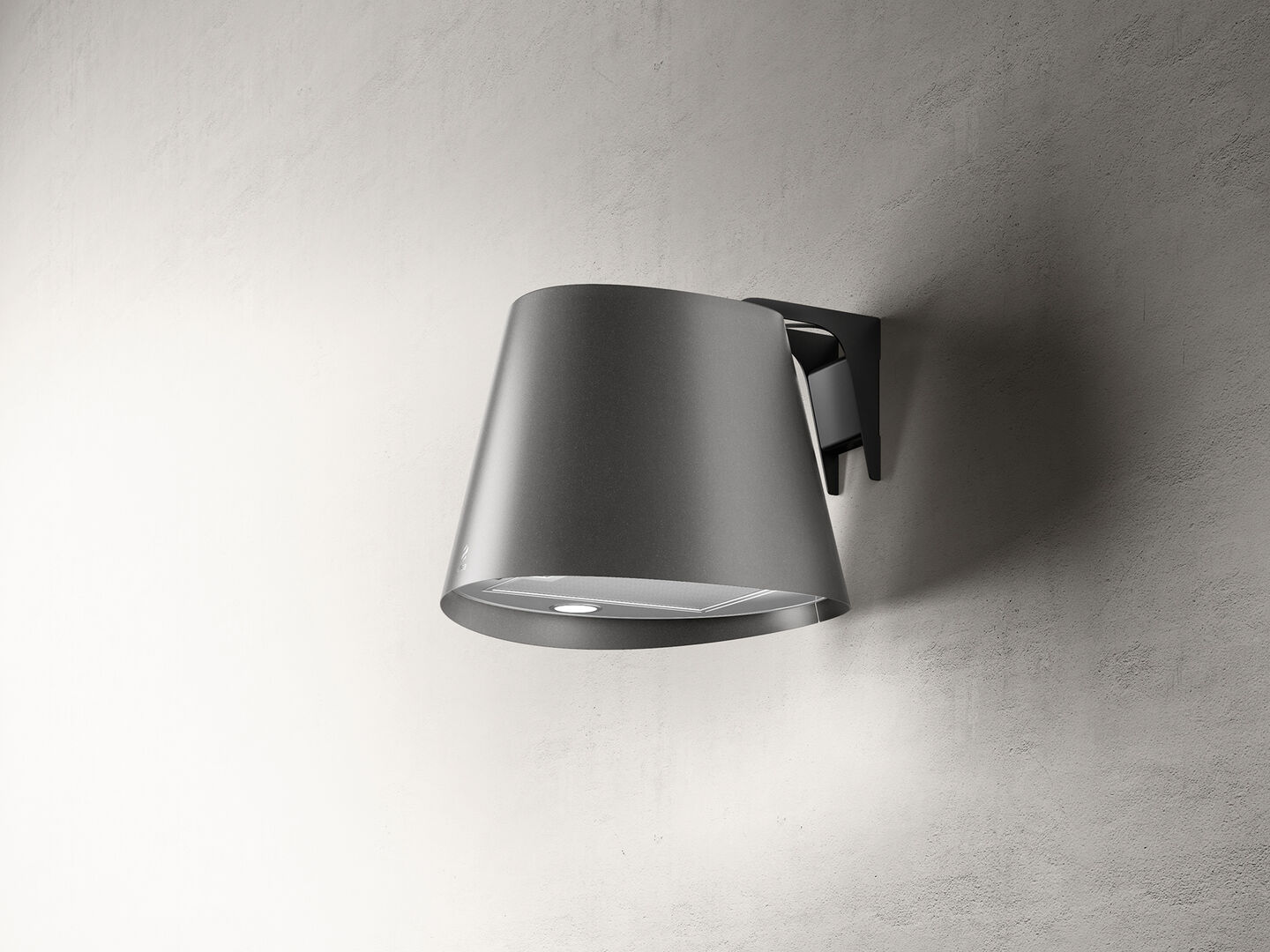 Elica Juno Urban RC 50cm Island Extractor Hood in Zinc