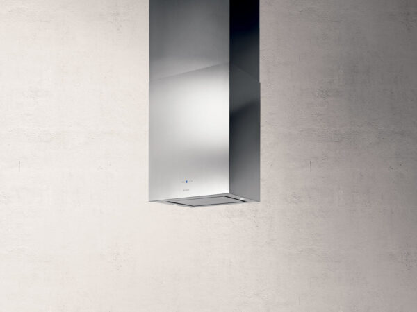 Elica Kuadra 60cm Island Stainless Steel Cooker Hood