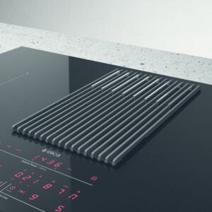 Elica Libra DO 83cm Vented Induction Hob in Black