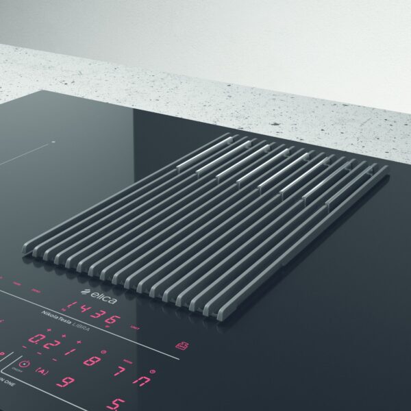 Elica Libra DO 83cm Vented Induction Hob in Black