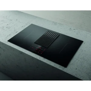 Elica Libra DO 83cm Vented Induction Hob in Black