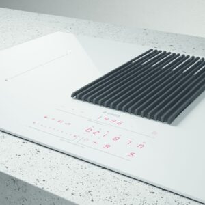 Elica Libra DO 83cm Vented Induction Hob in White