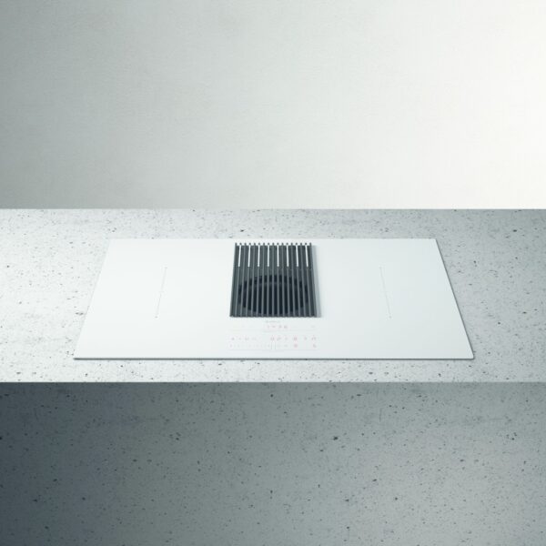 Elica Libra DO 83cm Vented Induction Hob in White