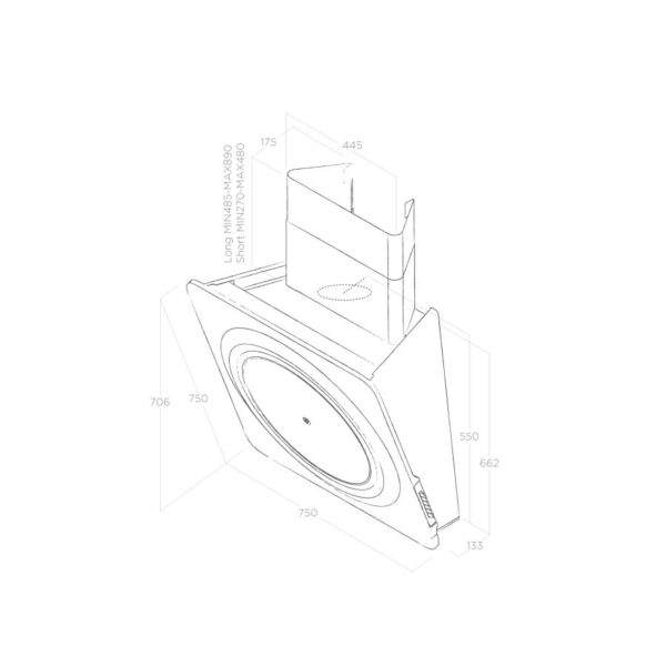 Elica Loop Extractor in White-4