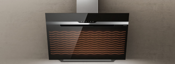 Elica Majestic No Drip 90cm Angled Extractor Hood