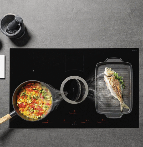 Elica NikolaTesla NT-SWITCH-BK-DO 83cm Vented Induction Hob in Black