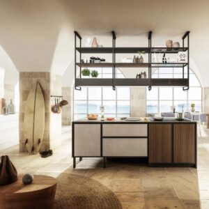 Elica Open Suite Superior 160cm Modular Island Extractor Hood