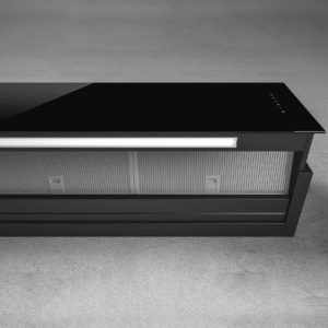 Elica Rules 120cm Built In Extractor Hood in Black Glass