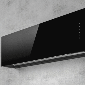 Elica Rules 120cm Built In Extractor Hood in Black Glass