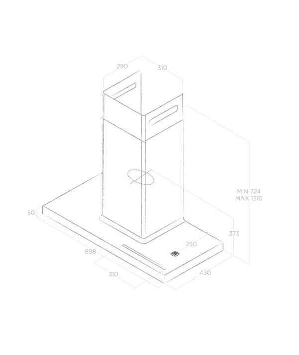 Elica Serendipity 90cm Wall Mount Cooker Hood-5