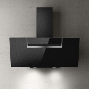 Elica Sheen-S 90cm Wall Mounted Cooker Hood in Black