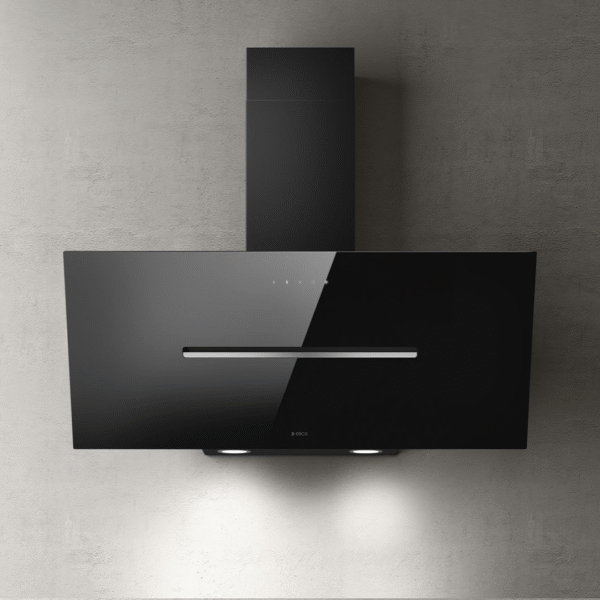 Elica Shy 60cm Wall Extractor Hood in Black-2