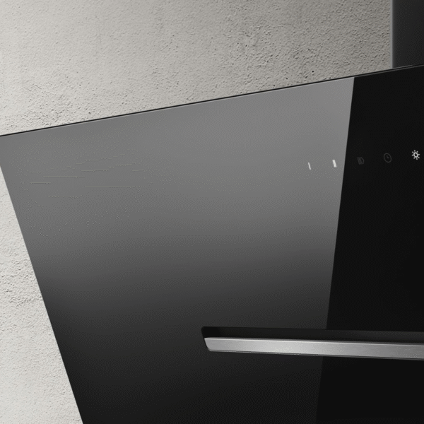 Elica Shy 90cm Wall Extractor Hood in Black-2