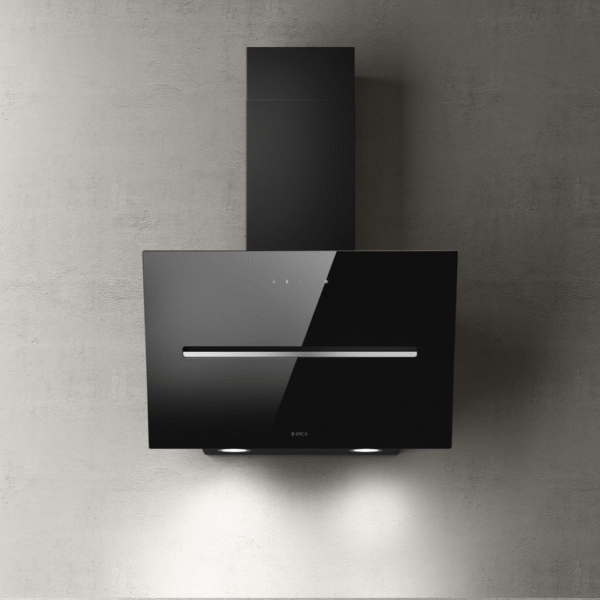 Elica Shy 60cm Wall Extractor Hood in Black