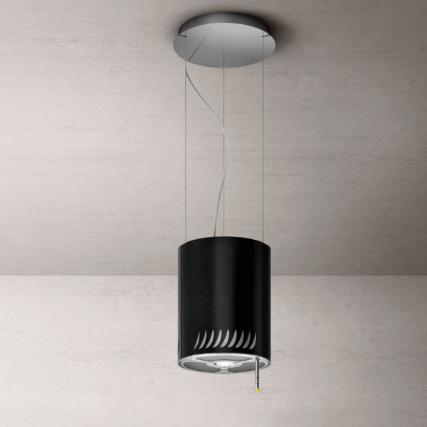 Elica Sienna Urban Designer Island Cooker Hood in Cast Iron
