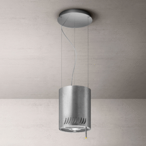 Elica Sienna Urban Designer Island Cooker Hood in Zinc