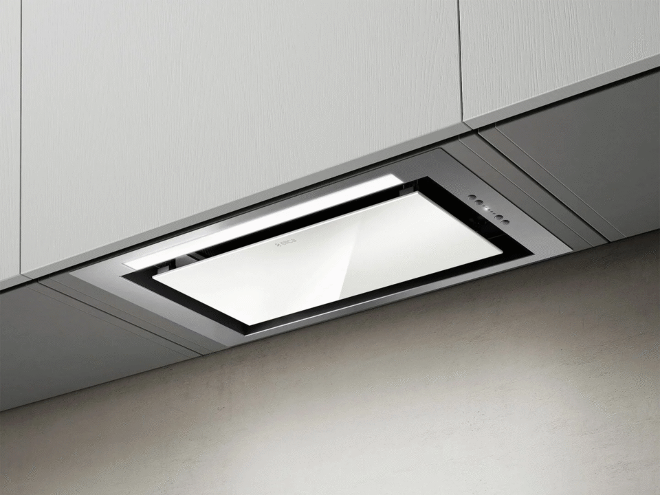 Built In Extractor Hood Elica SLEEK2.0-WH-60 Sleek 2.0 60cm Built In Extractor Hood in White ...