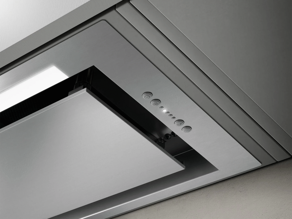 Elica SLEEK2.0-WH-80 Sleek 2.0 80cm Built In Extractor Hood in White ...