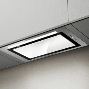 Elica Sleek 2.0 80cm Built In Extractor Hood in White Glass