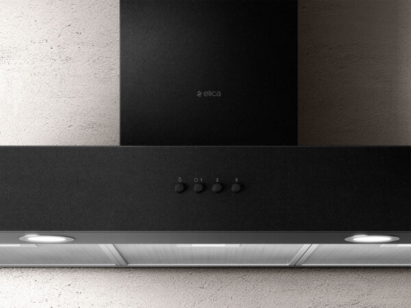 Elica Spot Urban 90cm Wall Mount Cooker Hood in Cast Iron-2