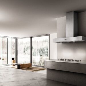 Elica Spot Urban 90cm Wall Mount Cooker Hood in Zinc-3