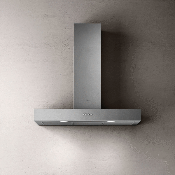 Elica Spot Urban 90cm Wall Mount Cooker Hood in Zinc