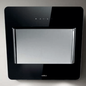 Elica Verve 55cm Black Glass/Stainless Steel