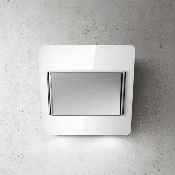 Elica Verve 55cm Wall Mount Cooker Hood in White