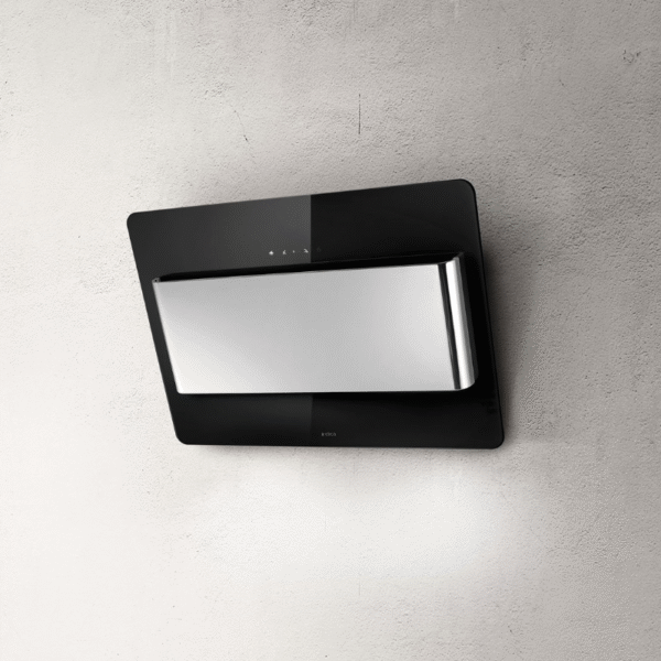 Elica Verve 80cm Wall Mount Cooker Hood in Black