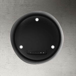 Elica Wave UX 50cm RC Island Extractor Hood in Black