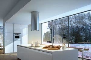 Faber Cylindra Isola Island Cooker Hood - 2