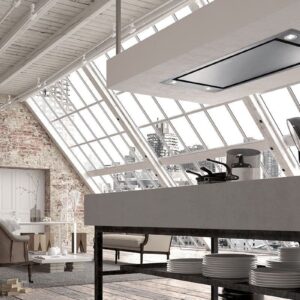 Faber Heaven 2.0 Slim Ceiling Cooker Hood - 2
