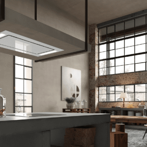 Faber Heaven Glass 2.0 Slim Ceiling Cooker Hood - 4