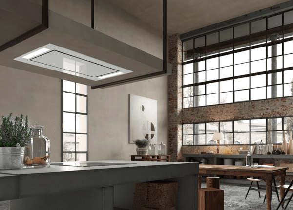 Faber Heaven Glass 2.0 Slim Ceiling Cooker Hood - 4