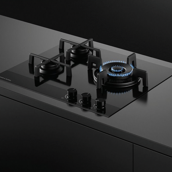 Fisher & Paykel CG603DNGGB4 60cm 3 Burner Gas Hob