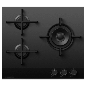 Fisher & Paykel CG603DNGGB4 60cm 3 Burner Gas Hob